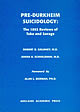 Book: Pre-Durkheim Suicidology: The 1892 Reviews of Tuke and Savage